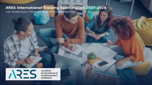 ARES International Training Scholarships 2027-2028: Fully Funded Study in Belgium