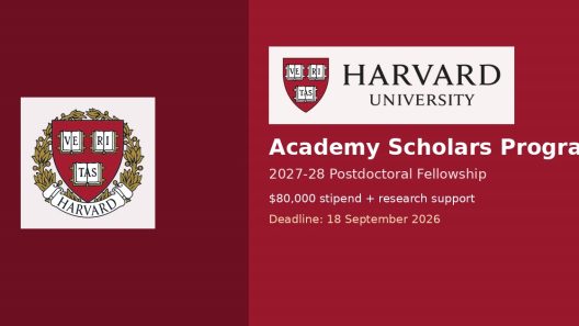 Harvard Academy Scholars Program: Eligibility, Funding, and 2027-2028 Status