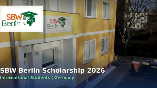 SBW Berlin Scholarship 2026 for International Students