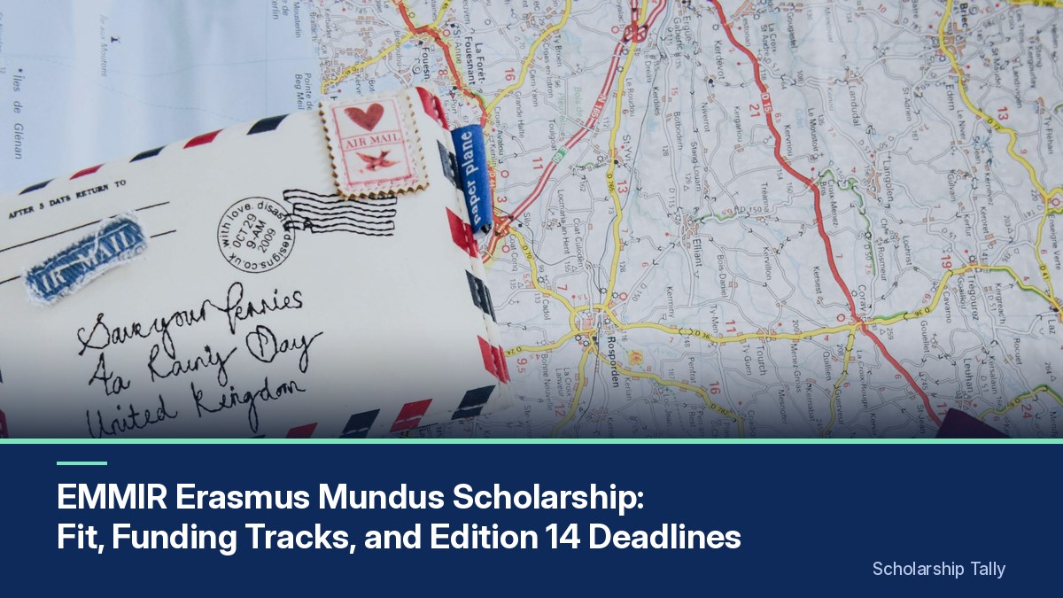 EMMIR Erasmus Mundus Scholarship: Fit, Funding Tracks, and Edition 14 Deadlines