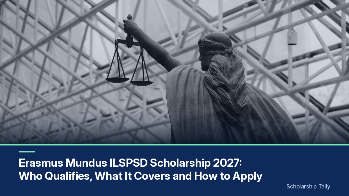 Erasmus Mundus ILSPSD Scholarship 2027: Who Qualifies, What It Covers and How to Apply